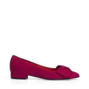 Pas de Rouge Bow Detail Pump